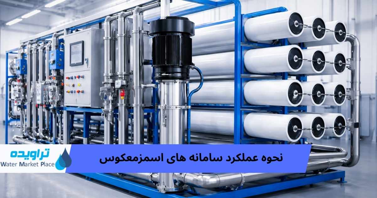 نحوه عملکرد سامانه های اسمزمعکوس (RO)